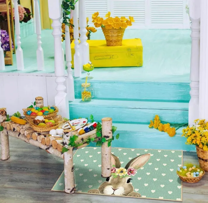 Earrings Candlewick Gift Shop Easter Bunny Doormat Earrings Candlewick Gift Shop Easter Bunny Doormat