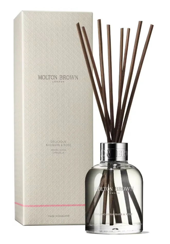 Molton Brown Earrings Delicious Rhubarb Rose Aroma Reeds