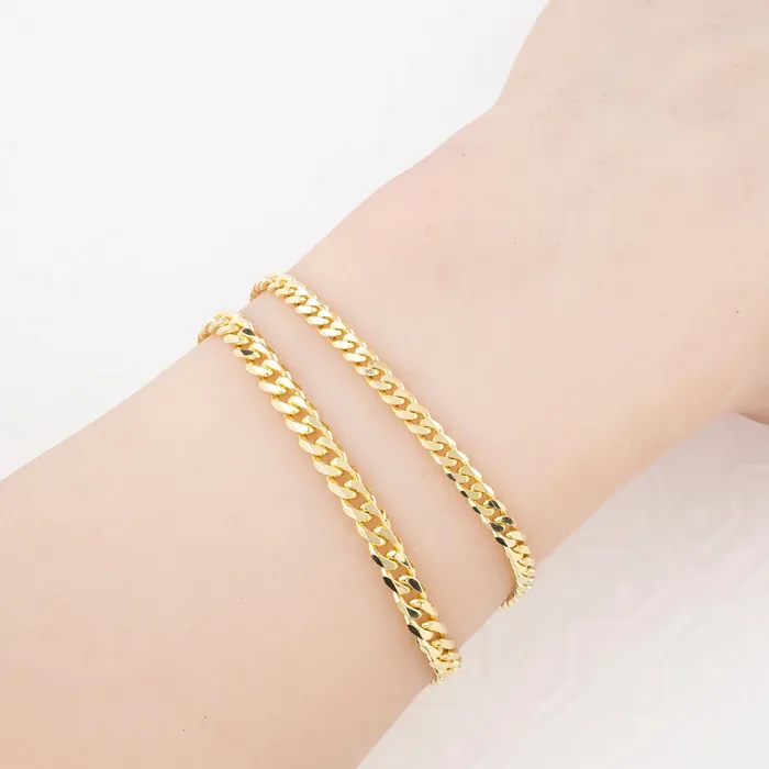 Classic Curb Chain Bracelet Envero Jewelry Bracelets
