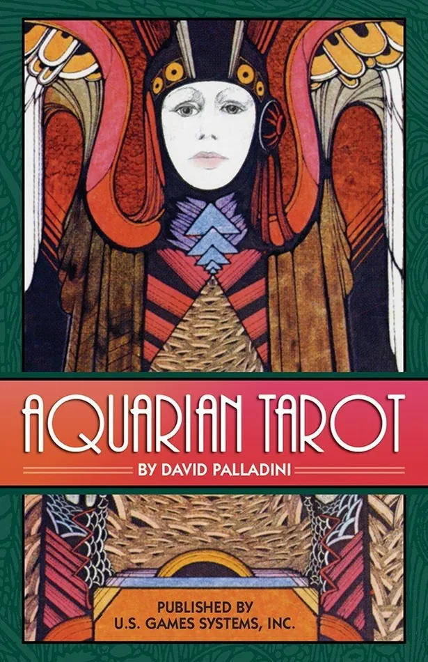 Earrings US Games Systems Inc Aquarian Tarot Deck