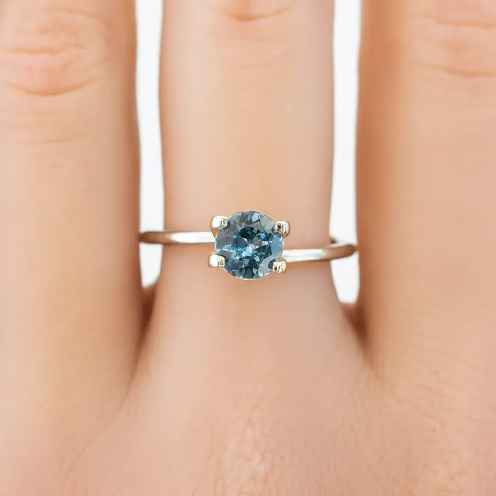 Envero Jewelry Rings 103ct Round Cut Blue Montana Sapphire SR270 Envero Jewelry Rings 103ct Round Cut Blue Montana Sapphire SR270