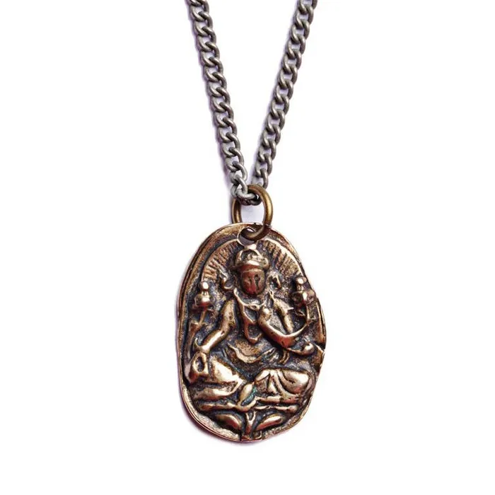 Ganesha Bronze Necklace 28 Unisex We Are All Smith Rings