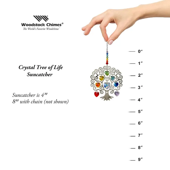 Necklaces Woodstock Chimes Crystal Tree of Life