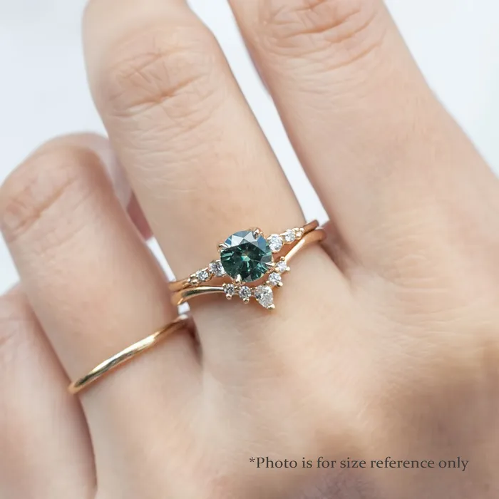 Rings Envero Jewelry Estel Fleur Four Prongs Ring 115ct Parti Blue Green Montana Sapphire 14K Yellow Gold One of a kind Rings Envero Jewelry Estel Fleur Four Prongs Ring 115ct Parti Blue Green Montana Sapphire 14K Yellow Gold One of a kind