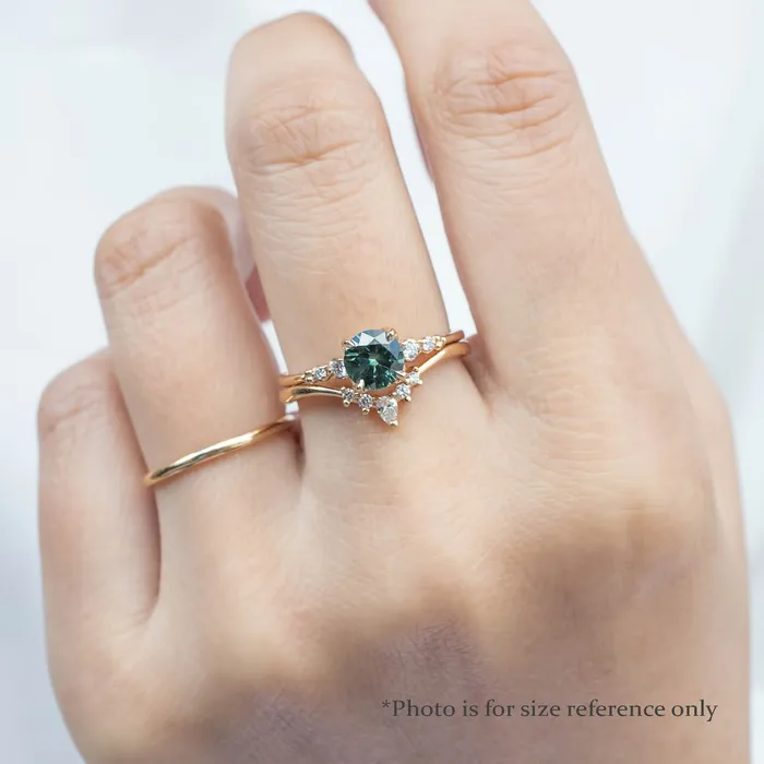 Rings Envero Jewelry Estel Fleur Four Prongs Ring 115ct Parti Blue Green Montana Sapphire 14K Yellow Gold One of a kind Rings Envero Jewelry Estel Fleur Four Prongs Ring 115ct Parti Blue Green Montana Sapphire 14K Yellow Gold One of a kind