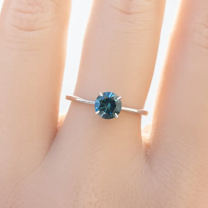 Rings Nina Ring 091ct Peacock Blue Green Montana Sapphire 14k White Gold One of a kind Envero Jewelry Rings Nina Ring 091ct Peacock Blue Green Montana Sapphire 14k White Gold One of a kind Envero Jewelry