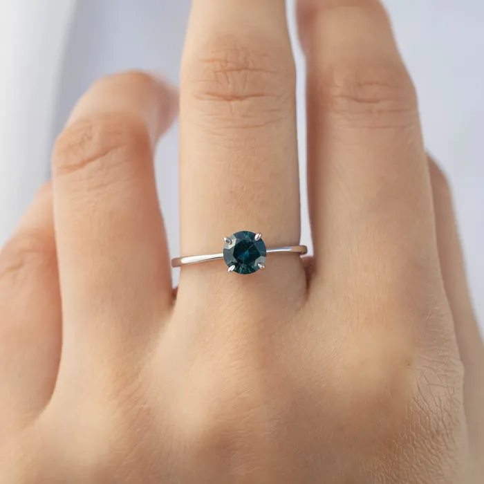 Rings Nina Ring 091ct Peacock Blue Green Montana Sapphire 14k White Gold One of a kind Envero Jewelry Rings Nina Ring 091ct Peacock Blue Green Montana Sapphire 14k White Gold One of a kind Envero Jewelry