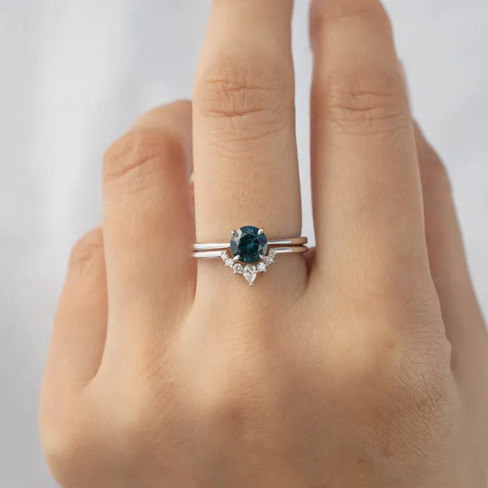 Rings Nina Ring 091ct Peacock Blue Green Montana Sapphire 14k White Gold One of a kind Envero Jewelry Rings Nina Ring 091ct Peacock Blue Green Montana Sapphire 14k White Gold One of a kind Envero Jewelry