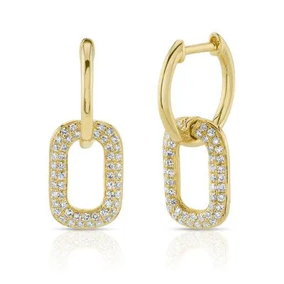 023CT DIAMOND PAVE EARRING SHY CREATIONS Earrings