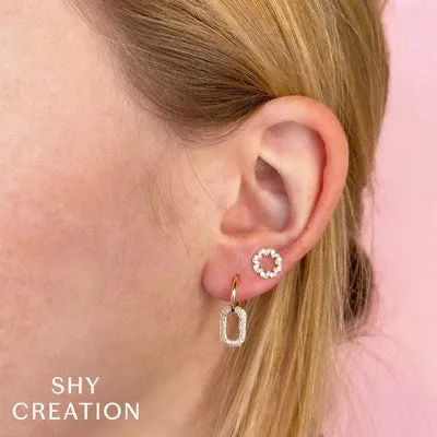 023CT DIAMOND PAVE EARRING SHY CREATIONS Earrings