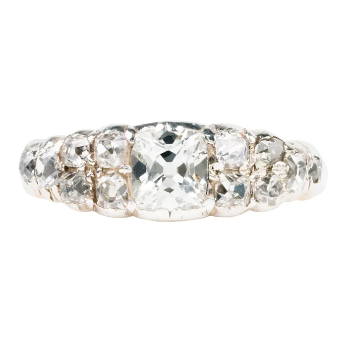 Bell Bird Antiques Early 19th Century Diamond Ring Rings