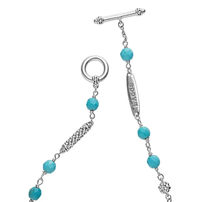 Bracelets LAGOS Caviar Icon Turquoise Beaded Bracelet