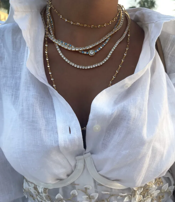 Necklaces Crystal Haze Jewelry Duchess Chain
