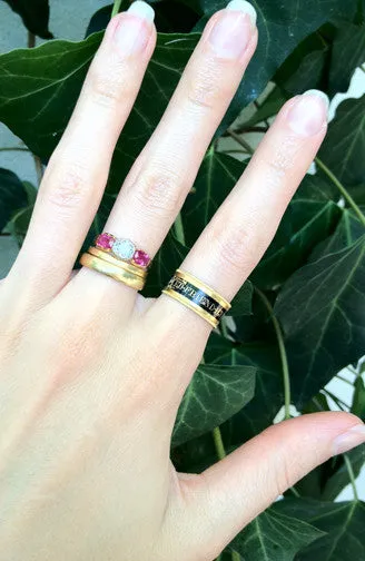 Rings Bell Bird Antiques English Ruby and Diamond Ring Rings Bell Bird Antiques English Ruby and Diamond Ring