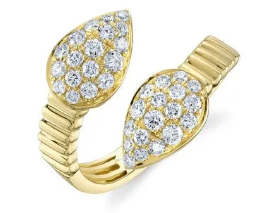 SHY CREATIONS Rings 075CT DIAMOND PEAR RING