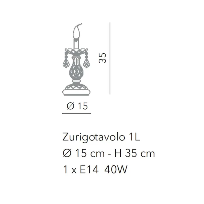 Valencia Crystal Night Lamp in Art Glass Voltolina Earrings Valencia Crystal Night Lamp in Art Glass Voltolina Earrings