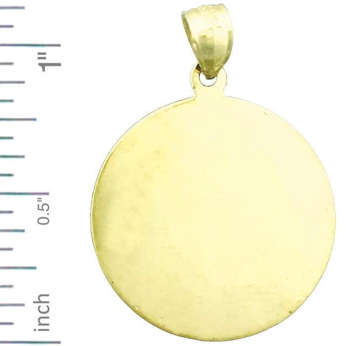 14K Gold Saint Florian Pendant Goldia PreStyled Sets