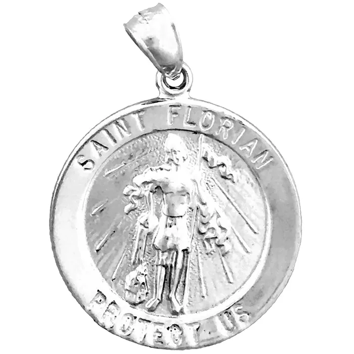 14K Gold Saint Florian Pendant Goldia PreStyled Sets