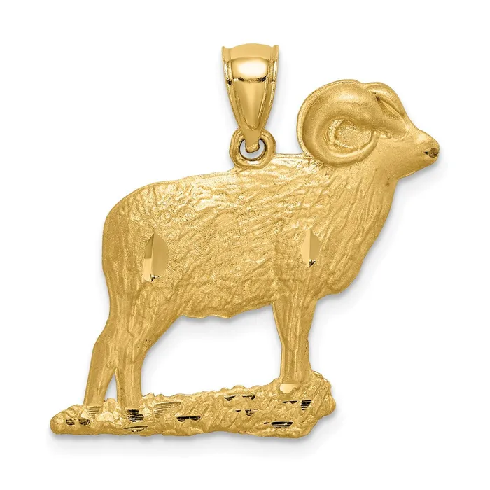 14k Yellow Gold DC Ram Pendant Goldia PreStyled Sets