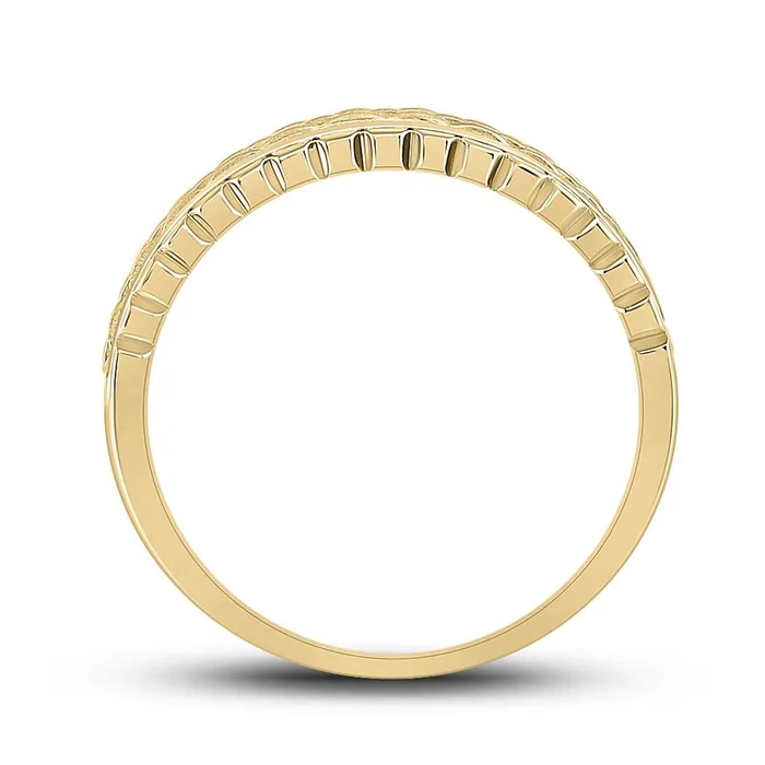 14k Yellow Gold Round Diamond Wedding Band Ring 34 Cttw gndatlanta Rings