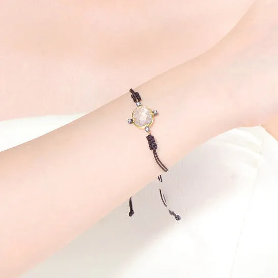 Bracelets JMS always Original Megan Walford 925 Sterling Silver Gold Plated Cubic Zirconia Rope Bracelet Bracelets JMS always Original Megan Walford 925 Sterling Silver Gold Plated Cubic Zirconia Rope Bracelet