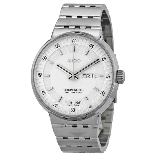 Bracelets JMS always Original Mido All Dial Chronometer Automatic White Dial Stainless Steel Mens Watch M83404B111 Bracelets JMS always Original Mido All Dial Chronometer Automatic White Dial Stainless Steel Mens Watch M83404B111