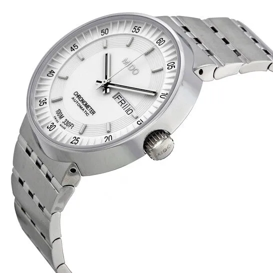 Bracelets JMS always Original Mido All Dial Chronometer Automatic White Dial Stainless Steel Mens Watch M83404B111 Bracelets JMS always Original Mido All Dial Chronometer Automatic White Dial Stainless Steel Mens Watch M83404B111