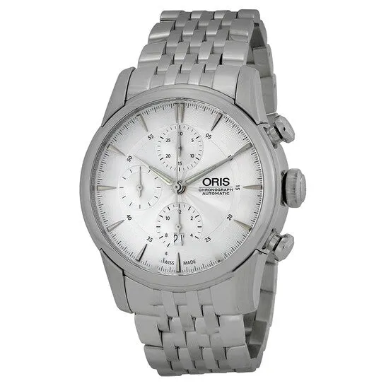 Bracelets JMS always Original Oris Artelier Chronograph Silver Dial Stainless Steel Mens Watch 77476864051MB Bracelets JMS always Original Oris Artelier Chronograph Silver Dial Stainless Steel Mens Watch 77476864051MB