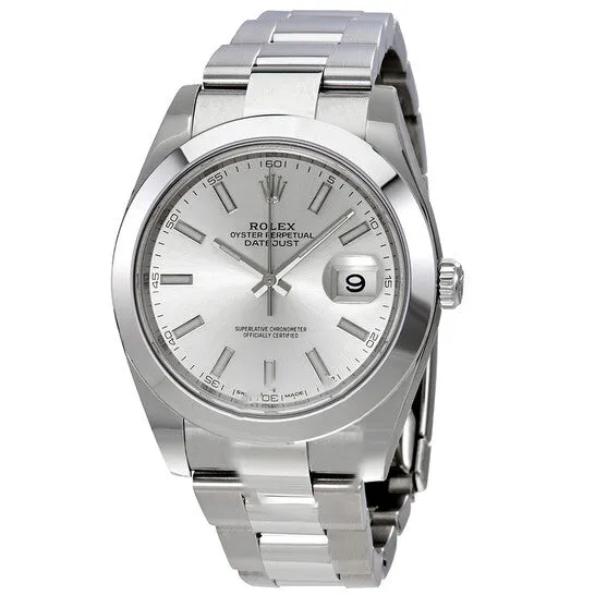 Bracelets JMS always Original Rolex Datejust 41 Silver Dial Stainless Steel Automatic Mens Watch 126300SSO Bracelets JMS always Original Rolex Datejust 41 Silver Dial Stainless Steel Automatic Mens Watch 126300SSO