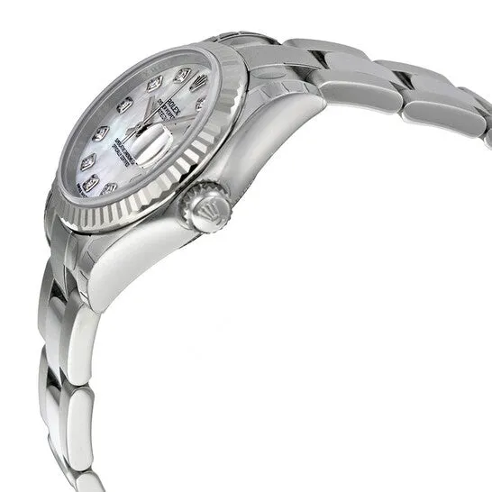 Bracelets JMS always Original Rolex Lady Datejust 26 Mother of Pearl Dial Stainless Steel Oyster Bracelet Automatic Watch 179174MDO Bracelets JMS always Original Rolex Lady Datejust 26 Mother of Pearl Dial Stainless Steel Oyster Bracelet Automatic Watch 179174MDO