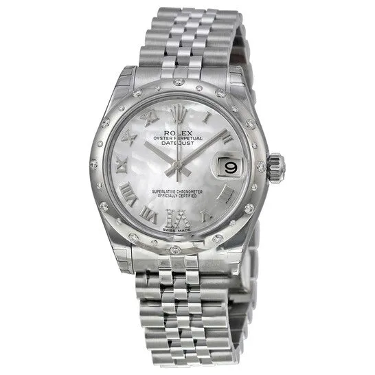 Bracelets JMS always Original Rolex Oyster Perpetual Datejust 31 Mother of Pearl Dial Stainless Steel Jubilee Bracelet Automatic Ladies Watch 178344MRDJ Bracelets JMS always Original Rolex Oyster Perpetual Datejust 31 Mother of Pearl Dial Stainless Steel Jubilee Bracelet Automatic Ladies Watch 178344MRDJ