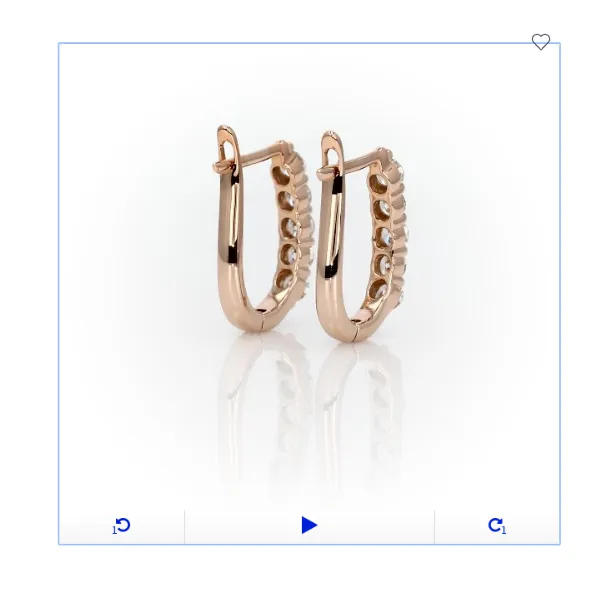 Earrings Goldiacom Real Diamond Hoop Earrings in Solid 14k Gold 34 ct Perfect Anniversary Gift
