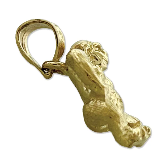 Goldia Charm Necklaces 14K Gold Gorilla Charm