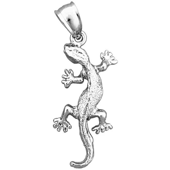 Goldia Charm Necklaces 14K Gold Lizard Charm