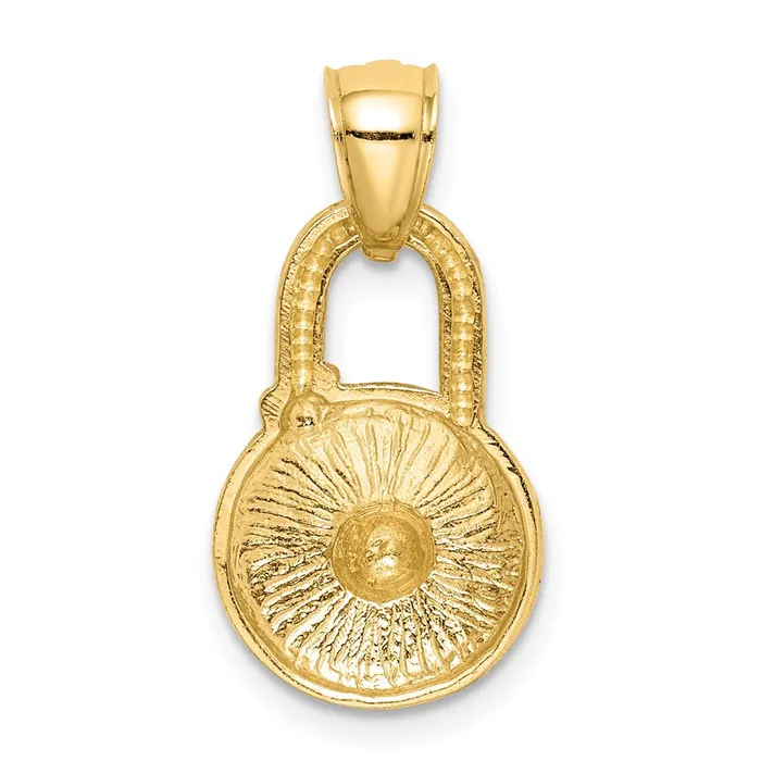 Goldia PreStyled Sets 14k Yellow Gold Lock Pendant