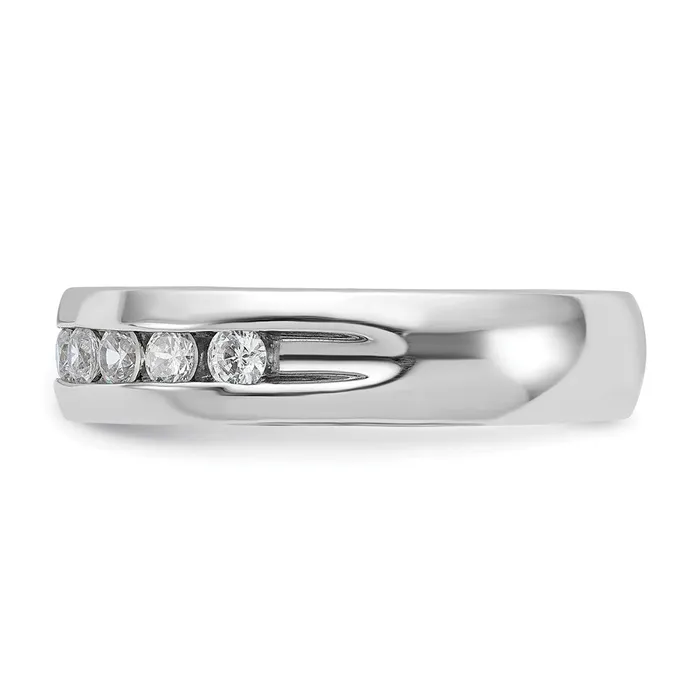 Goldia Rings 14k White Gold Mens 12 carat Diamond Complete Ring