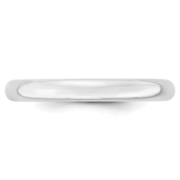 Goldia Rings Solid 10K White Gold 3mm Light Weight Comfort Fit MensWomens Wedding Band Ring Size 6 Goldia Rings Solid 10K White Gold 3mm Light Weight Comfort Fit MensWomens Wedding Band Ring Size 6