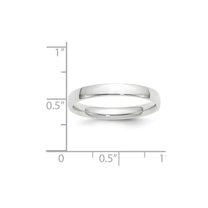 Goldia Rings Solid 10K White Gold 3mm Light Weight Comfort Fit MensWomens Wedding Band Ring Size 6 Goldia Rings Solid 10K White Gold 3mm Light Weight Comfort Fit MensWomens Wedding Band Ring Size 6