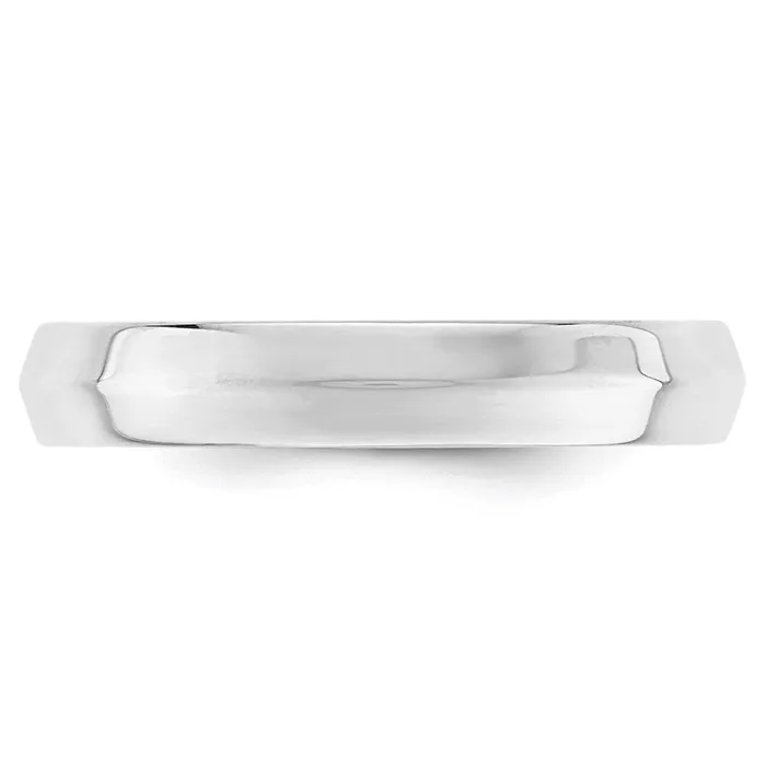 Goldia Rings Solid 10K White Gold 4mm Knife Edge Comfort Fit MensWomens Wedding Band Ring Size 75 Goldia Rings Solid 10K White Gold 4mm Knife Edge Comfort Fit MensWomens Wedding Band Ring Size 75