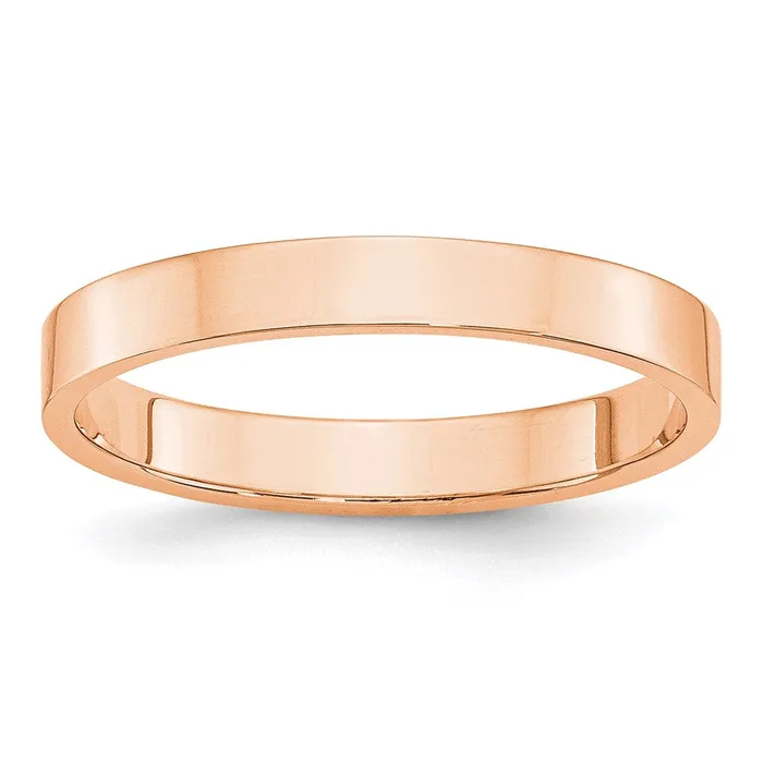 Goldia Rings Solid 10K Yellow Gold Rose Gold 3mm Light Weight Flat MensWomens Wedding Band Ring Size 6 Goldia Rings Solid 10K Yellow Gold Rose Gold 3mm Light Weight Flat MensWomens Wedding Band Ring Size 6