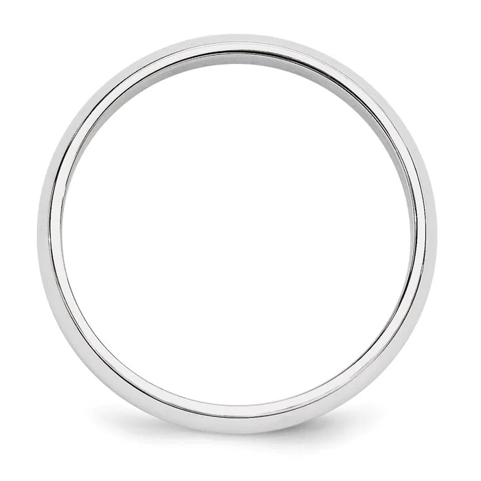 Goldia Rings Solid 18K Yellow Gold White Gold 5mm HalfRound MensWomens Wedding Band Ring Size 105 Goldia Rings Solid 18K Yellow Gold White Gold 5mm HalfRound MensWomens Wedding Band Ring Size 105