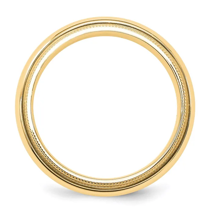 Goldia Solid 10K Yellow Gold 5mm Milgrain Comfort Wedding MensWomens Wedding Band Ring Size 95 Rings Goldia Solid 10K Yellow Gold 5mm Milgrain Comfort Wedding MensWomens Wedding Band Ring Size 95 Rings