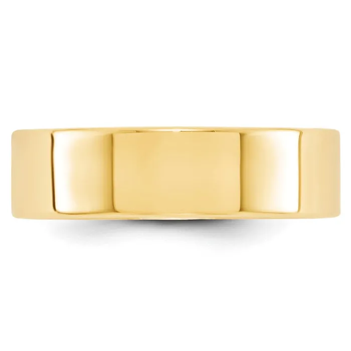 Goldia Solid 10K Yellow Gold 6mm Light Weight Flat MensWomens Wedding Band Ring Size 13 Rings Goldia Solid 10K Yellow Gold 6mm Light Weight Flat MensWomens Wedding Band Ring Size 13 Rings