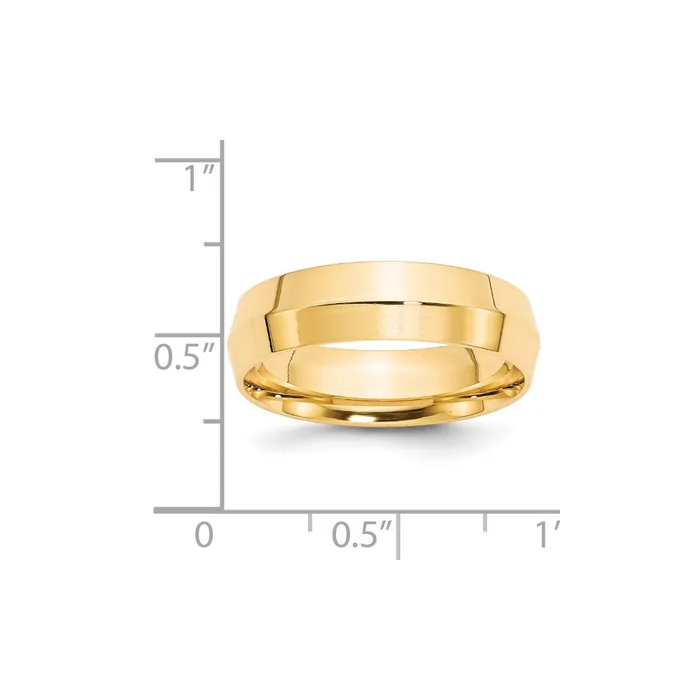 Goldia Solid 18K Yellow Gold 6mm Knife Edge Comfort Fit MensWomens Wedding Band Ring Size 65 Rings Goldia Solid 18K Yellow Gold 6mm Knife Edge Comfort Fit MensWomens Wedding Band Ring Size 65 Rings