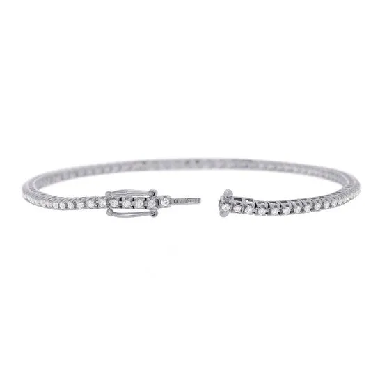 JMS always Bracelets Original Bliss 18K White Gold Diamond 100ct tw Tennis Bracelet 20082026 JMS always Bracelets Original Bliss 18K White Gold Diamond 100ct tw Tennis Bracelet 20082026