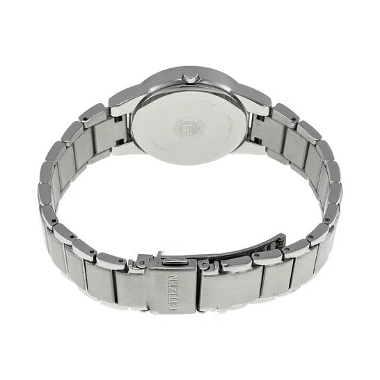 JMS always Bracelets Original Open Box Citizen Axiom EcoDrive Silver Dial Stainless Steel Ladies Watch GA105051A