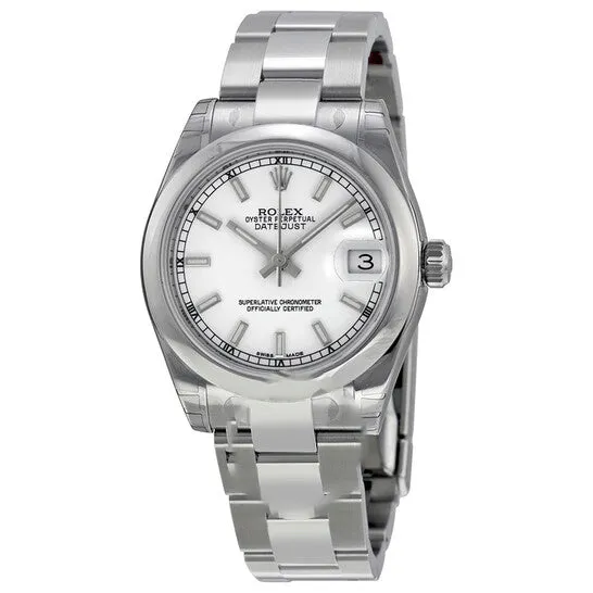 JMS always Bracelets Original Rolex Datejust Lady 31 White Dial Stainless Steel Oyster Bracelet Automatic Watch 178240WSO JMS always Bracelets Original Rolex Datejust Lady 31 White Dial Stainless Steel Oyster Bracelet Automatic Watch 178240WSO