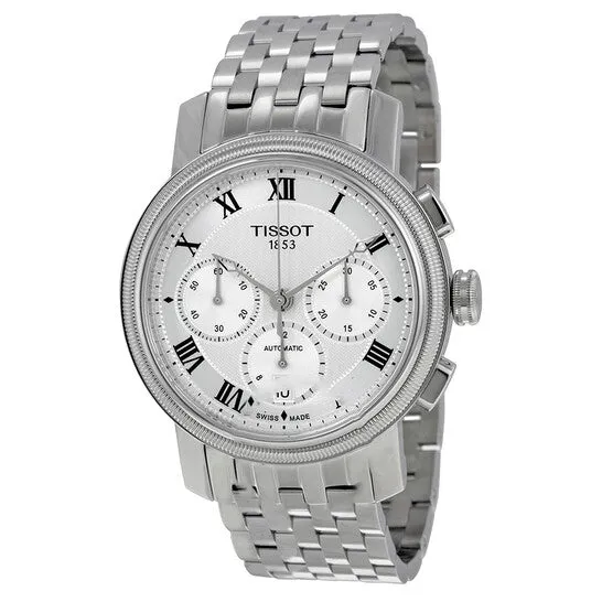 JMS always Bracelets Original Tissot Bridgeport Automatic Chronograph Silver Dial Stainless Steel Mens Watch T0974271103300 JMS always Bracelets Original Tissot Bridgeport Automatic Chronograph Silver Dial Stainless Steel Mens Watch T0974271103300