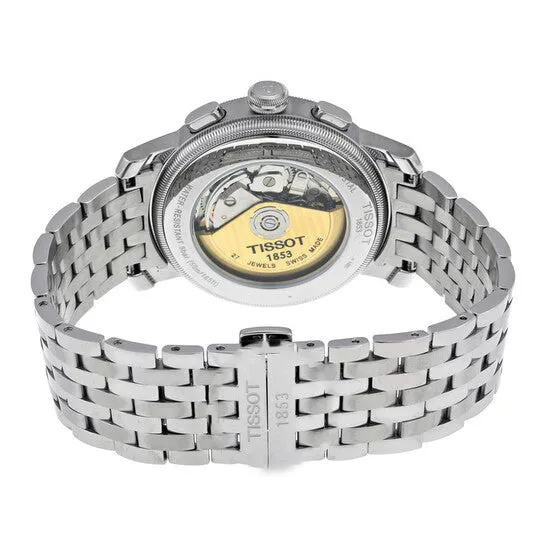 JMS always Bracelets Original Tissot Bridgeport Automatic Chronograph Silver Dial Stainless Steel Mens Watch T0974271103300 JMS always Bracelets Original Tissot Bridgeport Automatic Chronograph Silver Dial Stainless Steel Mens Watch T0974271103300