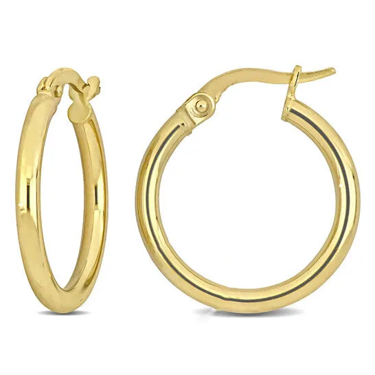 JMS always Earrings Original AMOUR 20mm Hoop Earrings In 14K Yellow Gold 25mm Wide JMS always Earrings Original AMOUR 20mm Hoop Earrings In 14K Yellow Gold 25mm Wide